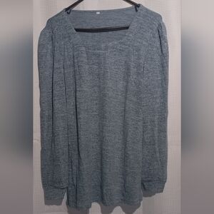 Women's Long-Sleeve Crew Tee - Heather Gray